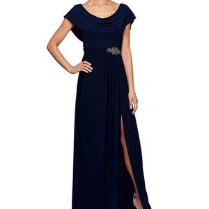 Navy evening gown size 10